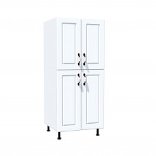 Soldat 60 cu 4 usi Zebra MDF alb drept